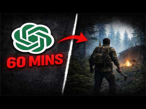 I Gave ChatGPT 60 Mins To Make A SCARY Survival Game...