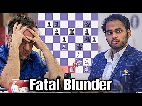 Levon Aronian vs Arjun Erigaisi — ONE Fatal Mistake = No Candidates!