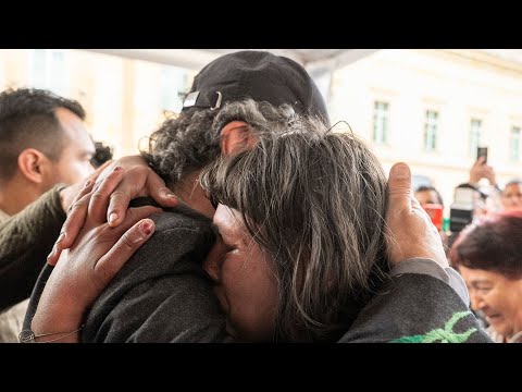 Banquete navideño con habitantes de calle y otros sectores