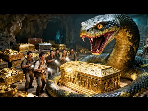 The tomb raiding team bravely ventures into an ancient tomb!