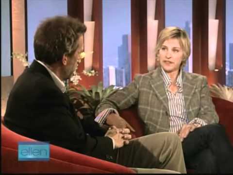 hugh laurie ellen interview polaroid