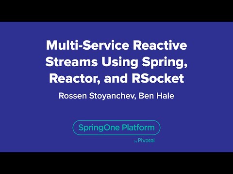 Multi-Service Reactive Streams Using Spring, Reactor, and RSocket