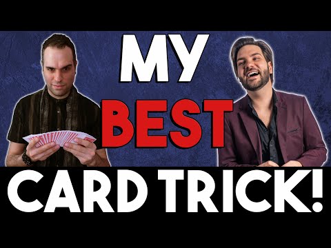 Learn the MOST AMAZING CARD TRICK I have ever created! Magic/Mentalism tutorial ft. Alex Boyer
