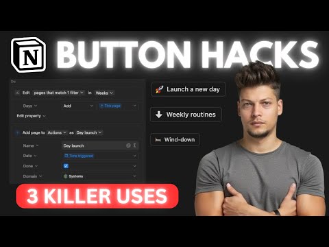 How I Use Buttons in Notion (Top 3 Ways)