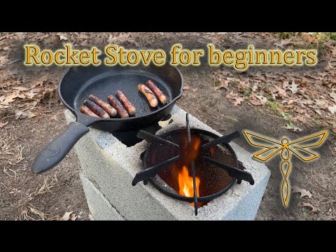 Building a basic rocket stove for beginners