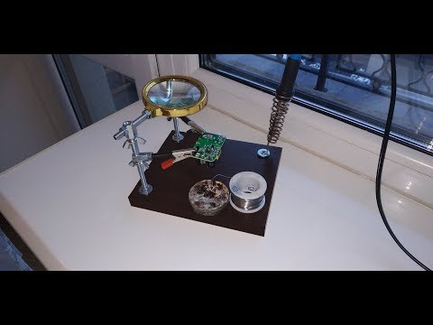 Отличный паяльный столик своими руками!