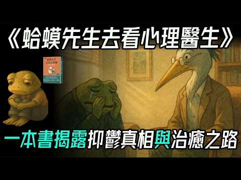 從時髦精到絕望蛤蟆：一本書《蛤蟆先生去看心理醫生》揭露抑鬱真相與治癒之路。#蛤蟆先生去看心理醫生 #心理諮商入門 #抑鬱自救指南#認識真實自我 #童年陰影療癒 #情緒覺察練習#蒼鷺醫生語錄