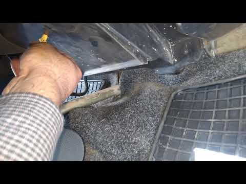 поднимаем радиатор печки  Ланос без снятия торпеды