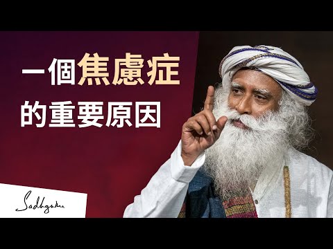 一個焦慮症的重要原因 | Sadhguru(薩古魯)
