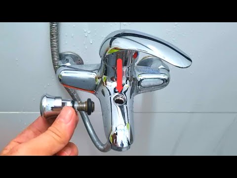 Very few people know how to fix a stuck or leaking faucet button