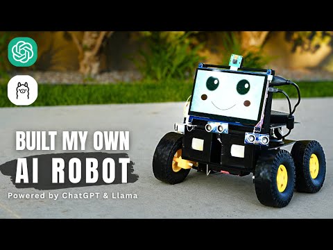 I Built a ChatGPT AI Robot That Moves, Talks, and Thinks on Its Own
