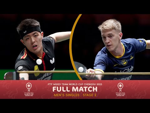 FULL MATCH | Dang Qiu vs Anton Kallgerg | ITTF Mixed Team World Cup 2025 (Stage 2)
