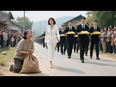 The bullied elderly woman is the mother of a billionaire, and all beg for forgiveness!