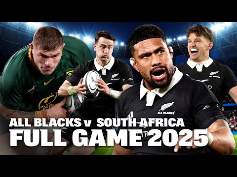 All Blacks v Springboks | 2025 FULL GAME