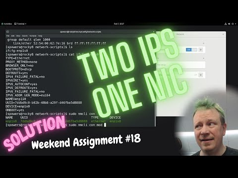 Add a Secondary IP Address in Linux!