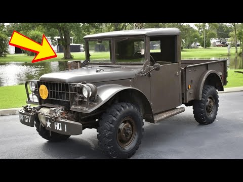 20 Weird Facts About The Dodge's M37 Truck (Rambo First Blood 1982)