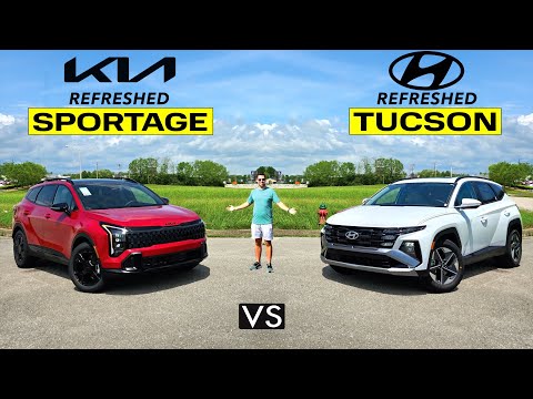 FAMILY FIGHT! -- 2026 Kia Sportage vs. Hyundai Tucson: Comparison