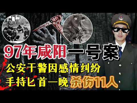 1997陕西咸阳一号案,一名警察手持匕首、一夜之间杀伤11人#案件調查