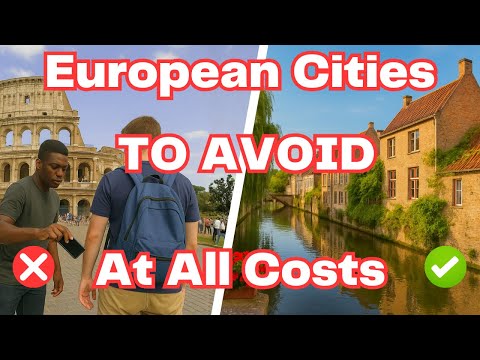 European Cities TO AVOID At All Costs (And Few That Are Safe!)