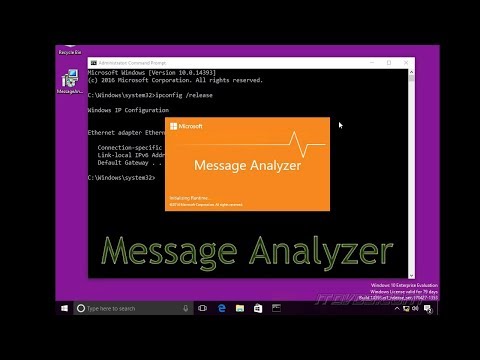 Using Message Analyzer to Troubleshoot Network Problems