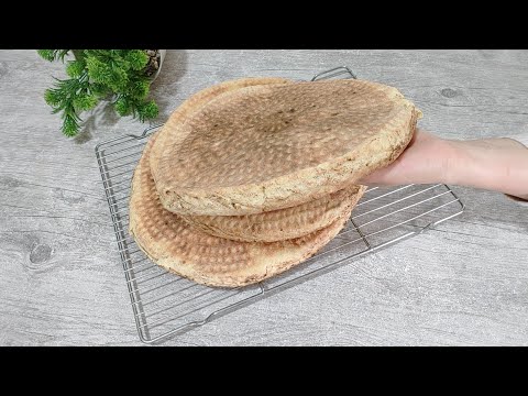 راكي تحوسي على وصفة مطلوع لأول رمضان؟هاذي ليك مطلوع الشهدة بالسميد بدون دلك ولا تعب طالع وخفيف بونج😋