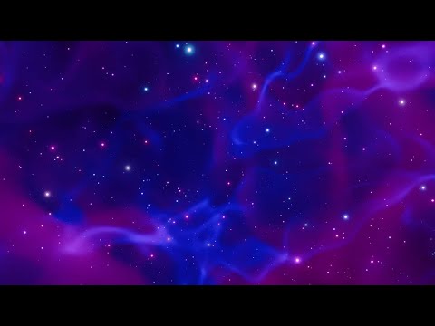 Neon Nebula Drift π 4K Silent Visuals | Glowing Cosmic Backdrop for TV & Meditation(No Audio)