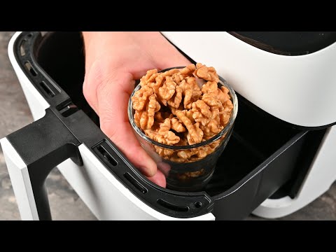 Put the Walnuts in the Air Fryer and THIS Happens…