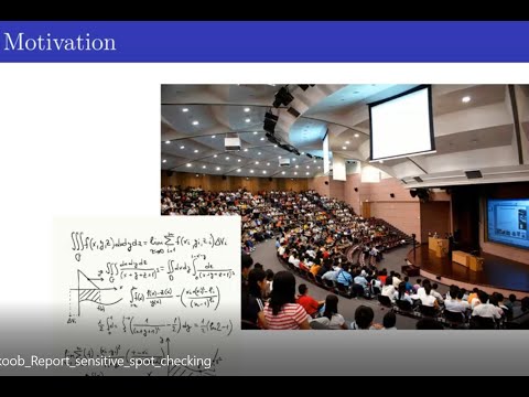 Report Sensitive Spot Checking in Peer Grading Systems