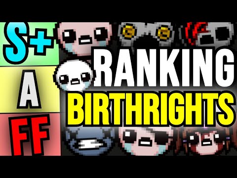 Ranking Isaac BIRTHRIGHTS By Their USEFULNESS