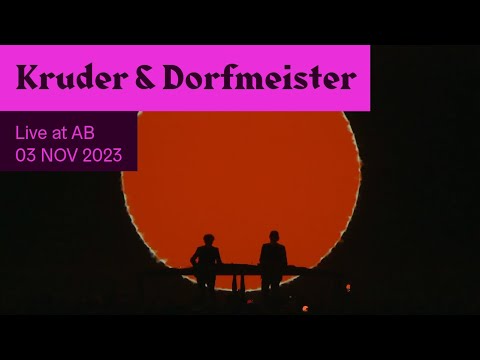 Kruder & Dorfmeister Live at AB - Ancienne Belgique, 30th anniversary show