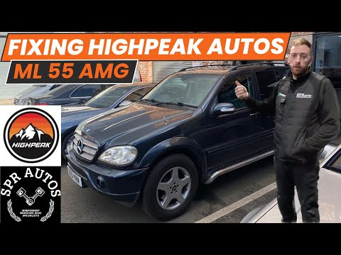 FIXING @High Peak Autos Mercedes ML 55 AMG⚠️ WHAT DO WE FIND⚠️ HOW MUCH⚠️ CAN WE SAVE SOME CASH⚠️
