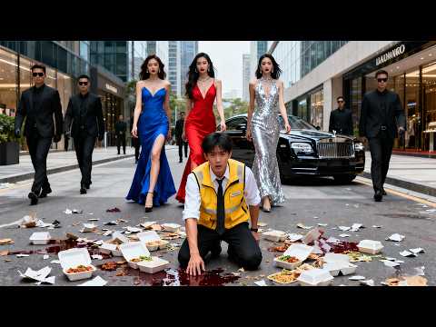 Mocked the Delivery Man? Big Mistake—He’s a Hidden Billionaire! 3 Women Shut Them All Up#drama