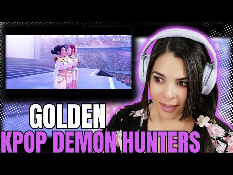 K-Pop Demon Hunters - Golden Reaction 💥| Sony Animation x K-Pop?! YES PLEASE
