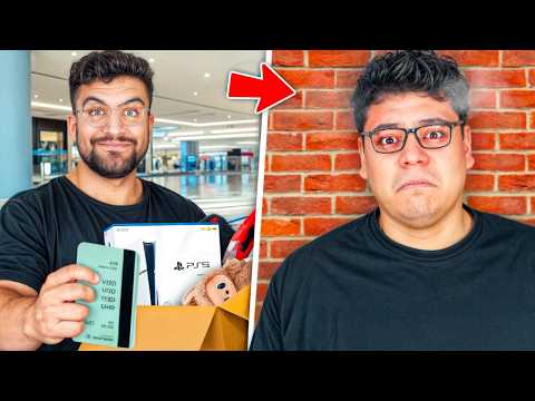 یواشکی با کارت دوستم آشغال ترین وسیله های دنیا رو خریدم  ( انتقام از متیو)