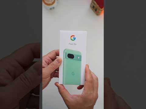 Google Pixel 8a Aloe Color Unboxing!