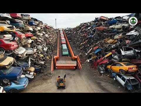 Extreme Dangerous Wood Chipper & Shredder Demolitions: Crushing Everything in Sight! #49