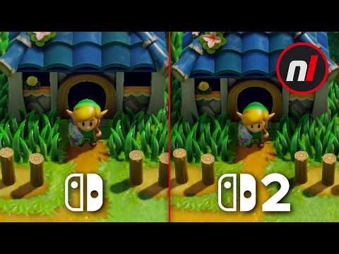 Zelda: Link's Awakening - Switch/Switch 2 Comparison