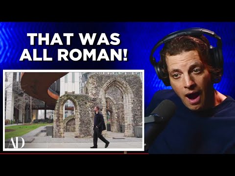 American Reacts to London's Ancient Roman City!