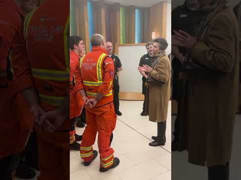 The Princess Royal returned to Southmead Hospital to thank the team who treated her.