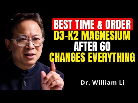 Taking Vitamin D, K2, and Magnesium After 60 Timing Changes Everything |   Senior Health