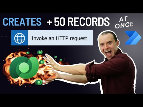 Power Automate BULK / Batch Create Dataverse records FAST with the Web API