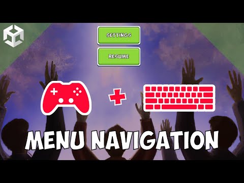 How to Control Your Menu with Keyboard/Gamepad | Unity Tutorial