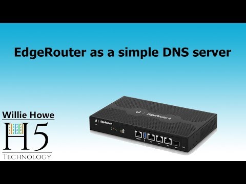 EdgeRouter as a simple DNS server