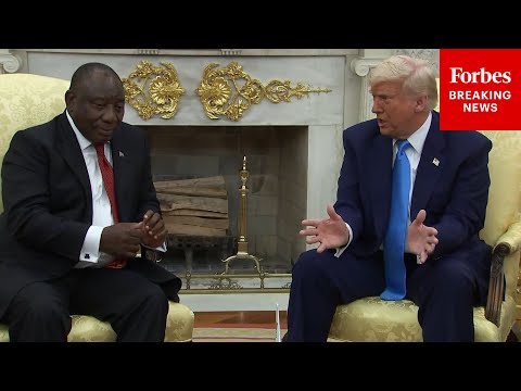 BREAKING NEWS: Trump, South Africa President Have Shocking Argument About White Farmer Death Claims