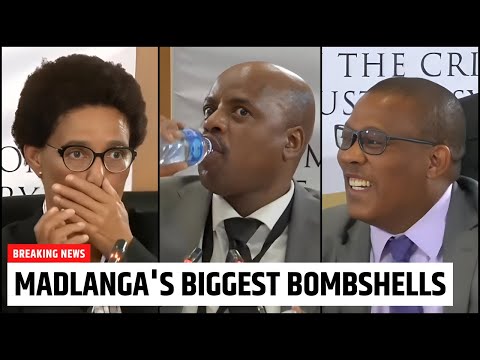 INTENSE and DRAMATIC moments from the Madlanga Commission!