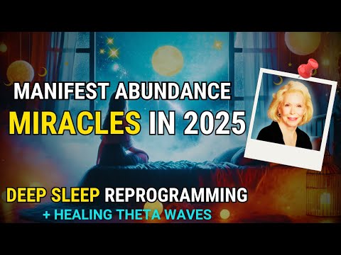 Powerful Visualization & Affirmations for Miracles – Sleep Meditation  (Louise Hay)
