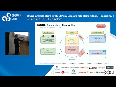 D'une architecture web MVC à une architecture Clean Hexagonale - Céline Gilet