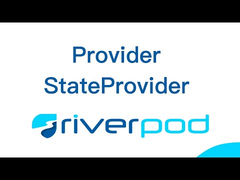 Flutter Riverpod Provider and StateProvider