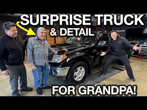 Surprise Detail: Making Grandpa’s Truck Road Ready!