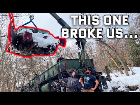 This Recovery Broke and Buried My 8x8 HEMTT!